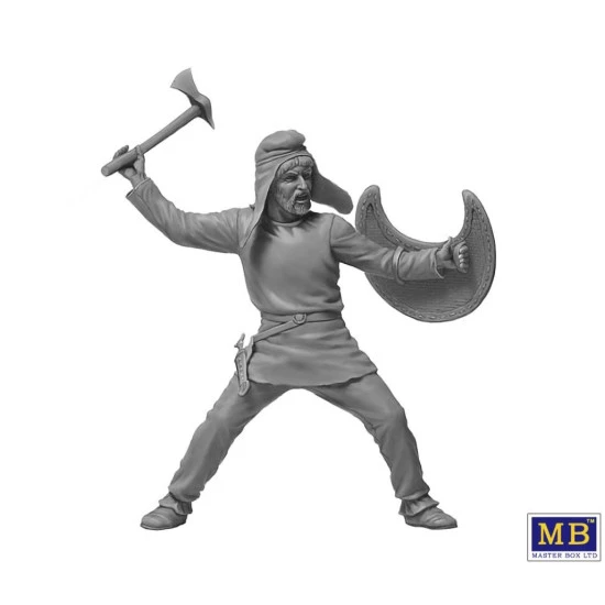 Master Box 32021 1/32 Greco Persian Wars Series Kit 8 Persian Lightly Armed Warrior Takabara