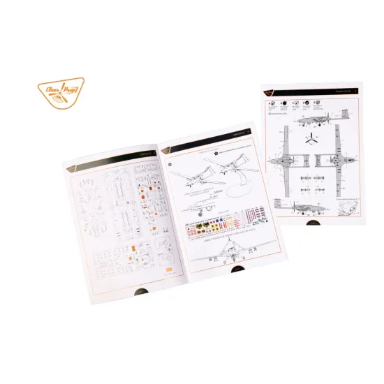 Clear Prop 4812 1/48 Bayraktar Tb 2 Uav In Polish Service Plastic Model Aircraft