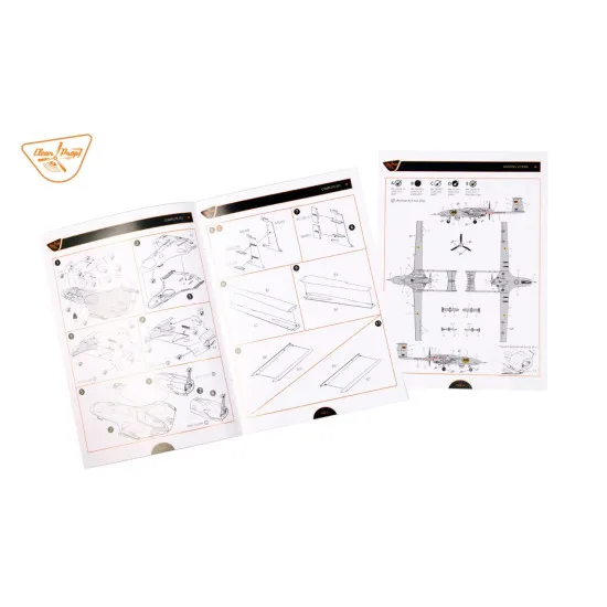 Clear Prop 4812 1/48 Bayraktar Tb 2 Uav In Polish Service Plastic Model Aircraft