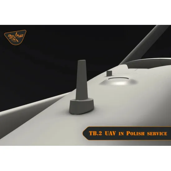 Clear Prop 4812 1/48 Bayraktar Tb 2 Uav In Polish Service Plastic Model Aircraft
