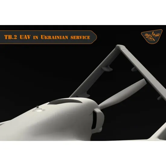 Clear Prop 4812 1/48 Bayraktar Tb 2 Uav In Polish Service Plastic Model Aircraft