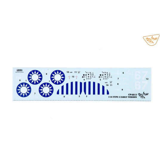 Clear Prop 4813 1/48 I 16 Type 5 In The Sky Of China Plastic Model Aircraft