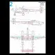 Hgw 481035 1/48 P-38j Lightning Riveting Set For Tamiya