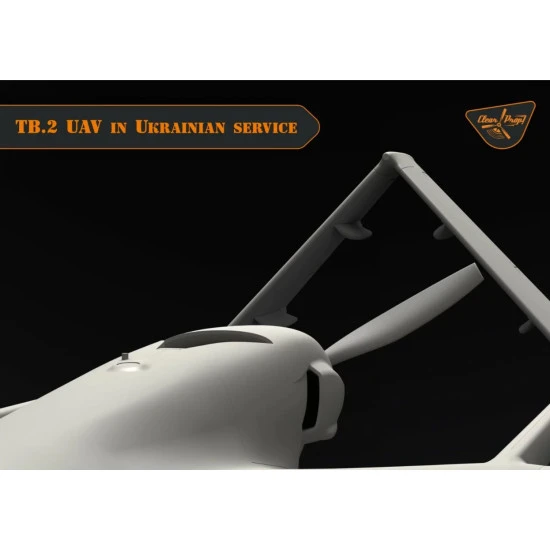 Clear Prop 72037 1/72 Bayraktar Tb 2 Uav In Polish Service Plastic Model Aircraft
