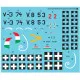 Sbs D48021 1/48 Messerschmitt Bf 109g 6 In Hungarian Service Vol Ii Decal Model
