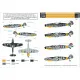 Sbs D48021 1/48 Messerschmitt Bf 109g 6 In Hungarian Service Vol Ii Decal Model