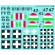 Sbs D48022 1/48 Junkers Ju 88 In Hungarian Service Ww Ii Decal Model