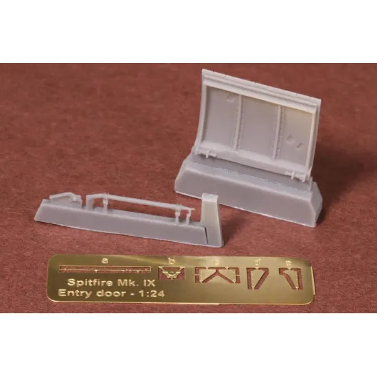 Sbs Buc-24008 1/24 Supermarine Spitfire Seafire Entrance Door For Airfix Kit Resin Photo Etched Model