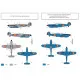 Sbs Buc-72002 1/72 Hispano Ha 1112 M1l Movie Star Decal Sheet Decals Model