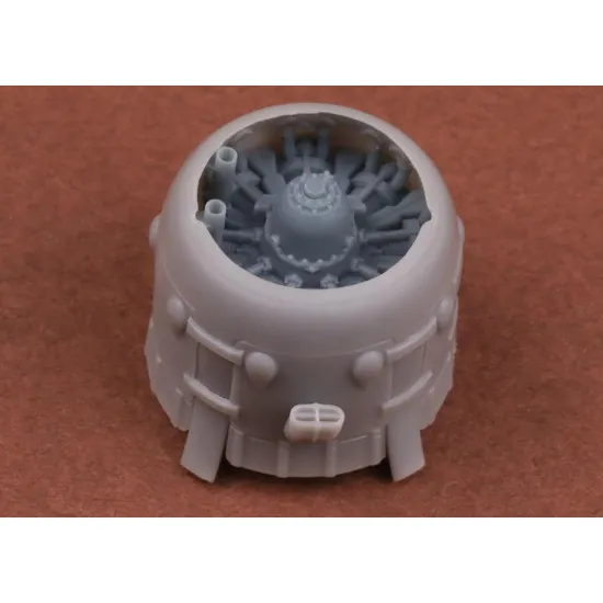 Sbs 72078 1/72 Bristol Blenheim Mercury Engine X 2 For Airfix Kit Resin Model