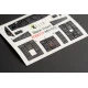 Kelik K35010 1/35 Mh 60l Black Hawk Interior 3d Decals For Kitty Hawk Kit