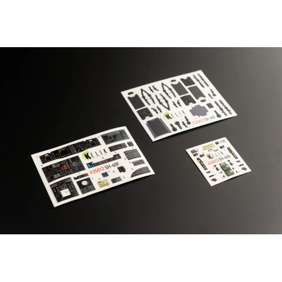 Kelik K35012 1/35 Sh 60f Ocean Hawk Interior 3d Decals For Kitty Hawk Kit