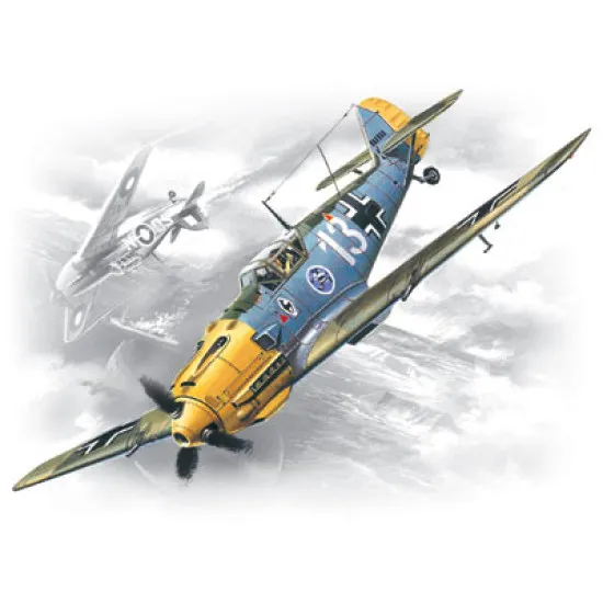 Fighter Messerschmitt Bf 109E-3 1/72 ICM 72131