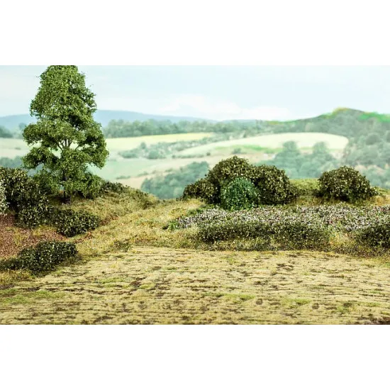 Model Scene F460 1/72 - 1/160 Blooming Poppy Field 18/28 Cm Diorama