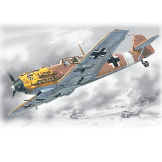 Fighter Messerschmitt Bf 109E-7/Trop 1/72 ICM 72133