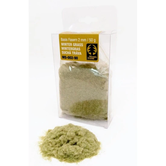 Model Scene 002-90 Base Flock Winter Grass 2 Mm 50g Diorama Upgrade Accessories Model Scene 002-90 Base Flock Winter Grass 2 Mm 50g Diorama Upgrade Accessories