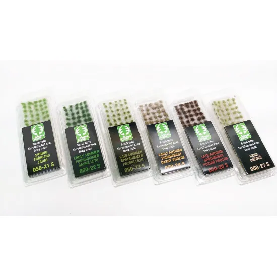 Model Scene 050-27s Small Tufts Beige Diorama Upgrade Accessories