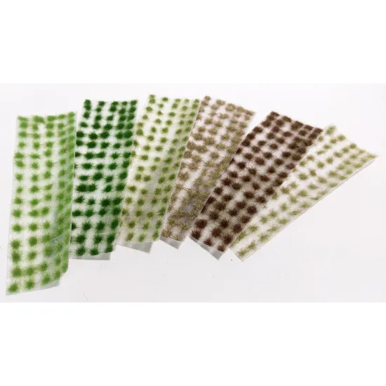 Model Scene 050-27s Small Tufts Beige Diorama Upgrade Accessories