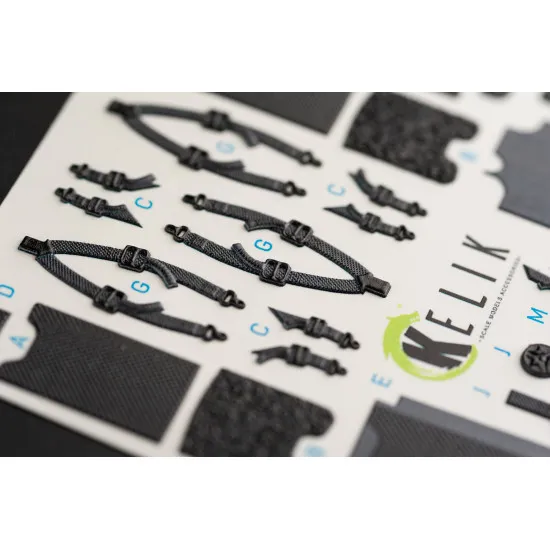 Kelik K35013 1/35 Sh 60b Interior 3d Decals For Kitty Hawk Kit