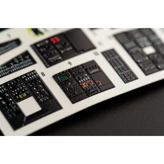 Kelik K35017 1/35 Hh 60g Pave Hawk Interior 3d Decals For Kitty Hawk Kit
