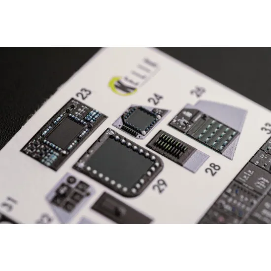 Kelik K32014 1/32 F 14d Super Tomcat Interior 3d Decal For Trumpeter Kit