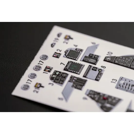 Kelik K32014 1/32 F 14d Super Tomcat Interior 3d Decal For Trumpeter Kit