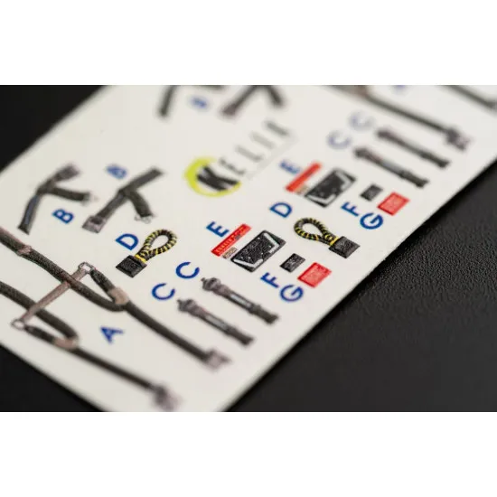 Kelik K48064 1/48 F 14d Tomcat Interior 3d Decals For Amk Kit