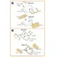 Clear Prop 48028 1/48 F 4g E Phantom Ii Painting Mask On Yellow Kabuki Paper For Meng Kit Clear Prop 48028 1/48 F 4g E Phantom Ii Painting Mask On Yellow Kabuki Paper For Meng Kit