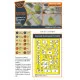 Clear Prop 72083 1/72 Ov 10 A D Bronko Double Sided Painting Mask On Yellow Kabuki Paper For Icm Kits