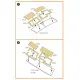 Clear Prop 72083 1/72 Ov 10 A D Bronko Double Sided Painting Mask On Yellow Kabuki Paper For Icm Kits