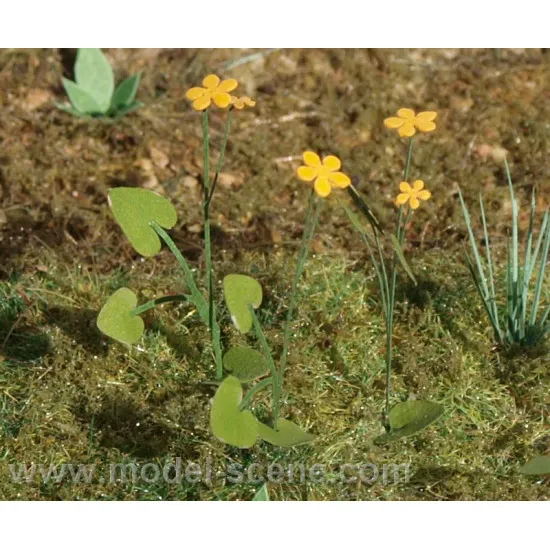 Model Scene Vg3-003 1/32-1/35 Marsh Marigold Diorama Upgrade Accessories