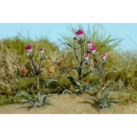 Model Scene Vg7-221 1/72-1/87 Thistle Diorama Accessories Photo-etched Parts