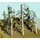 Model Scene Vg7-222 1/72-1/87 Grapevine Diorama Accessories Photo-etched Parts