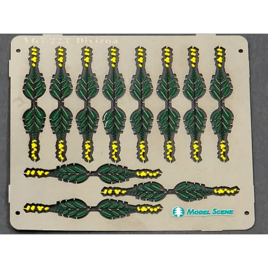 Model Scene Vg7-223 1/72-1/87 Mullein Diorama Accessories Photo-etched Parts