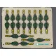 Model Scene Vg7-223 1/72-1/87 Mullein Diorama Accessories Photo-etched Parts