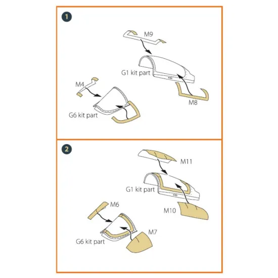 Clear Prop 72088 1/72 Mig 29 Fulcrum A 9 12 Late Type Double Sided Painting Mask On Yellow Kabuki Paper For Gwh Kits