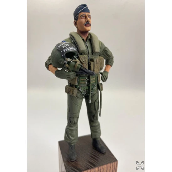 Print Scale Psf004 1/16 Historical Figures 110 Mm Pilot Phantom Ii Viet Nam War