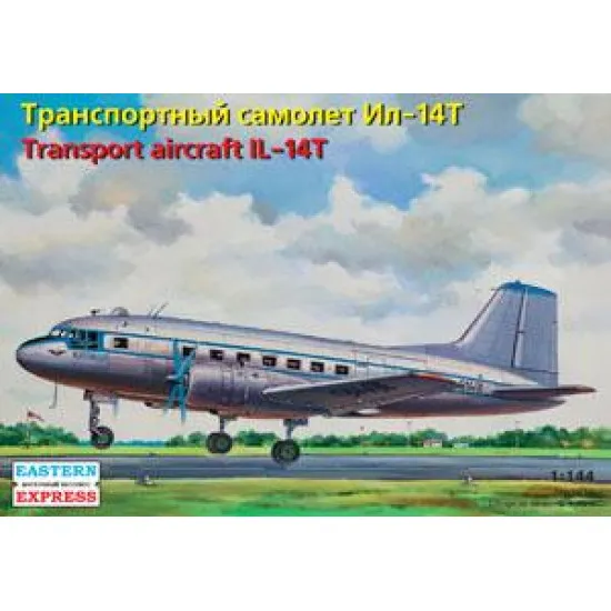 Transport aircraft IL-14T 1/144 Eastern Express 14473