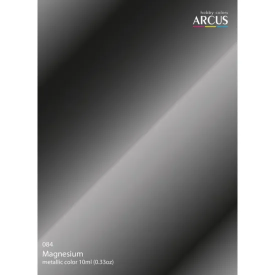 Arcus A084 Acrylic Paint Magnesium Saturated Color