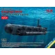 Icm S019 1/700 German Molch Class Midget Submarine From World War Ii
