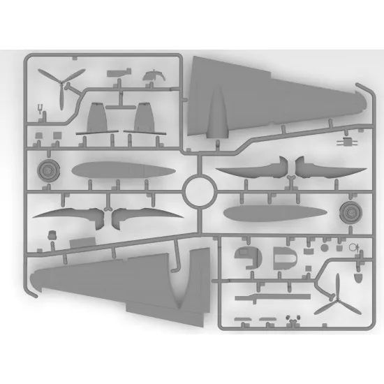 Icm Ds7204 Over The Skies Of China Ki 21 Ia Two Ki 27a 3 Models In A Set