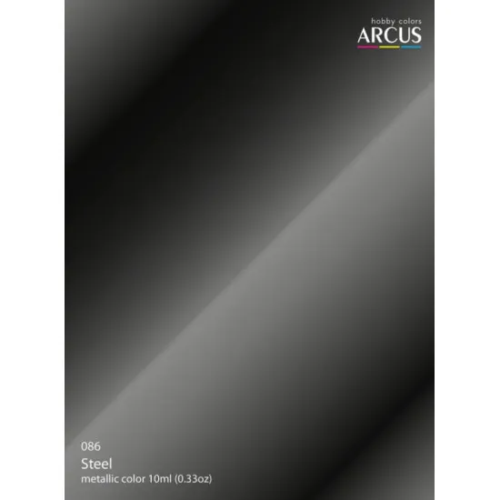 Arcus A086 Acrylic Paint Steel Saturated Color