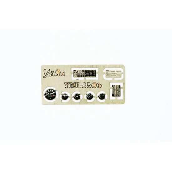 Yahu Model Yml3506 1/35 Uaz 469 Pl For Military Wheels Or Trumpeter