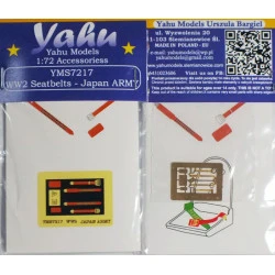 Yahu Model Yms7217 1/72 Ww 2 Seatbelts Japan Army Accessories For Aircraft
