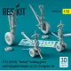 Reskit Rsu32-0087 1/32 F14 A B D Tomcat Landing Gears With Weighted Wheels Set For Trumpeter Kit 3d Printing
