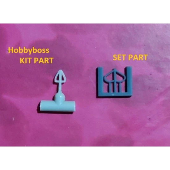 Cat4-r48089 1/48 F9f 8 Cougar Deck Barricade Deflector 3pcs Accessories Kit