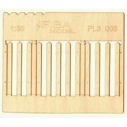 Model Scene Pl3-005 1/35 Wooden Fence Picket Fence Medium Plank