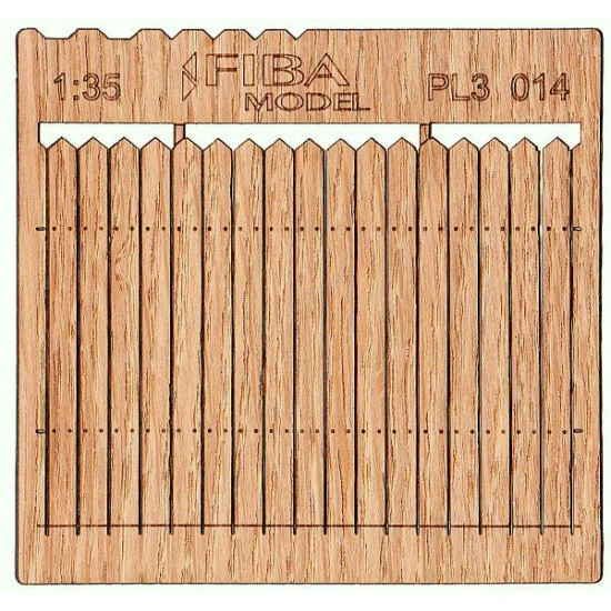 Model Scene Pl3-014 1/35 Wooden Fence Stockade Tall Fence Diorama Accessories