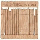 Model Scene Pl3-015 1/35 Wooden Fence Rotten Diorama Accessories