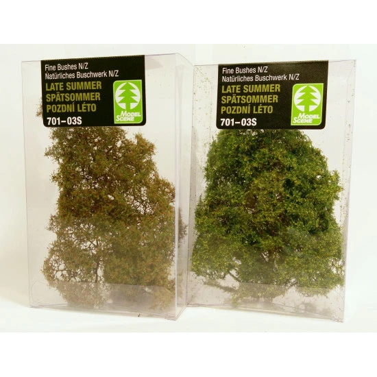 Model Scene 701-03s Minipack Natur Fine Bushes Late Summer Accessories Kit